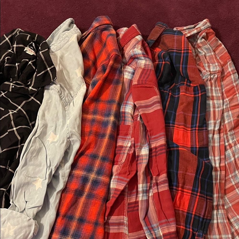 Lot of Target Women's Button Down Shirts